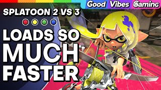 Splatoon 3 - Starting the Game is SO Much Faster Than Splatoon 2