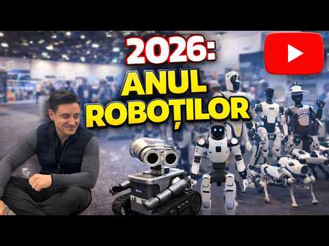 2026 E ANUL ROBOȚILOR! LA CE ÎI FOLOSIM DE ACUM?