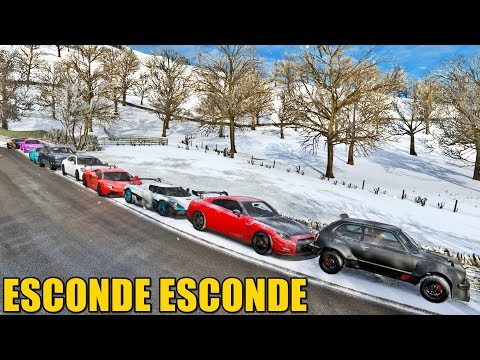 LEITE QUENTE NO ESCONDE ESCONDE - FORZA HORIZON 4