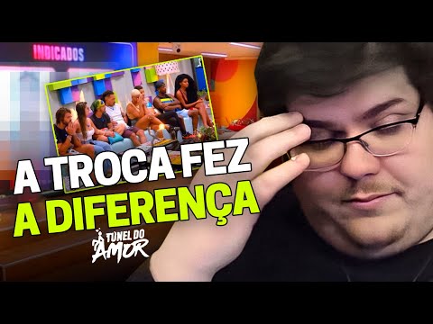 CASIMIRO REAGE: TÚNEL DO AMOR T2EP6 - A PRIMEIRA ELIMINAÇÃO (pt 1) | Cortes do Casimito