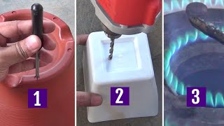 3 Quick Ways to Make Drainage Holes in Any Plastic Pot