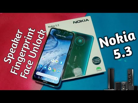 Nokia 5.3 Speaker test, Nokia 5.3 Fingerprint and Faceunlock test