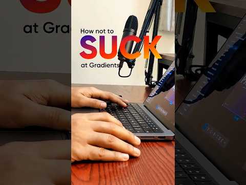 How Not to Suck at Gradients #colors #colorpallet #gradients #graphicdesigner