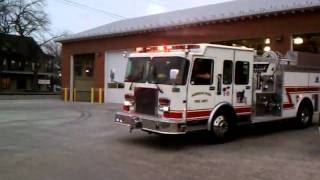 preview picture of video 'American Fork Engine 51 and Ambulance 52 responding to 10-50 PI'