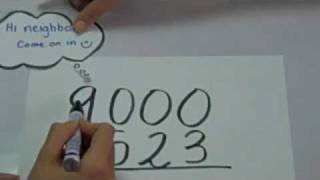 Subtraction Across Zeros Go Next Door
