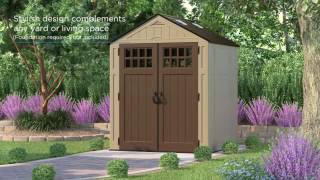 Features of Suncast's Everett Shed Range