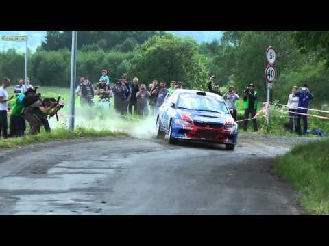 29 Rajd Karkonoski 2014 - Habaj / Woś - Mitsubishi Lancer Evo IX R4