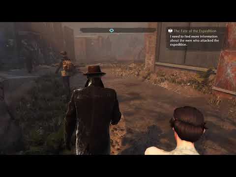 The Sinking City-solve the Fate of the Expedition solution, find Anna & find fish storage