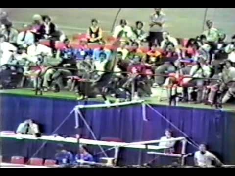 9th T CAN Andrea Owoc UB - 1985 World Gymnastics Championships 9.700