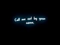 MONTERO Call Me By Your Name Black Screen WhatsApp Status