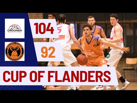BBC Croonen Lommel (TDM1) vs Bavi Vilvoorde B (L2): 104-92 (1/4e Finale Beker van Vlaanderen 🏆)