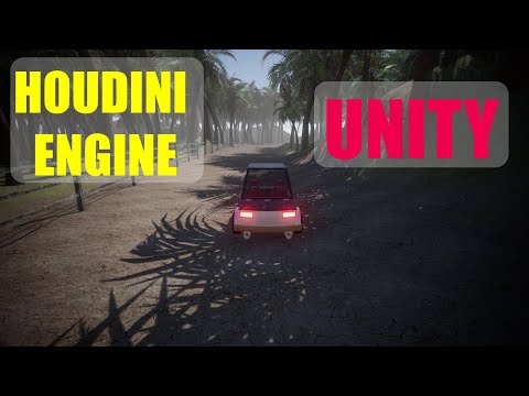 Houdini Engine Unity Terrain Demo