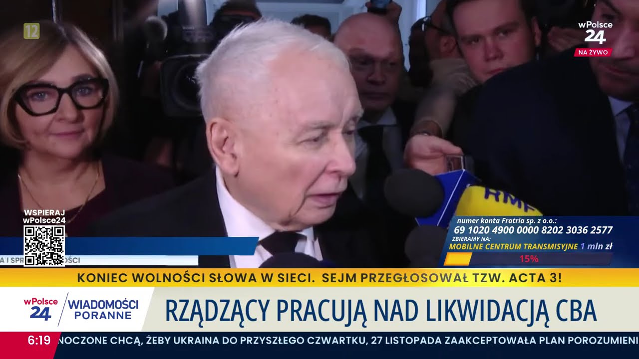 Wiadomości Poranne 22.11.2025 cz. 1