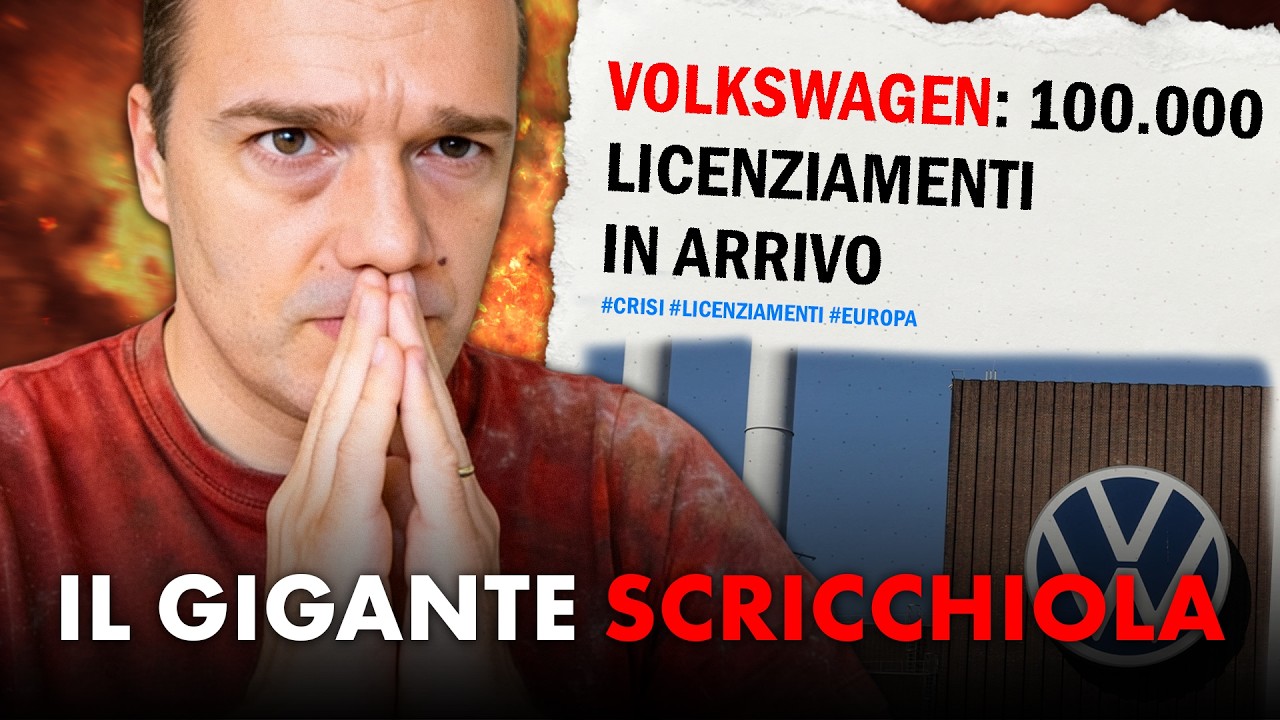 Volkswagen licenzia 100.000: ecco come CROLLA una Superpotenza
