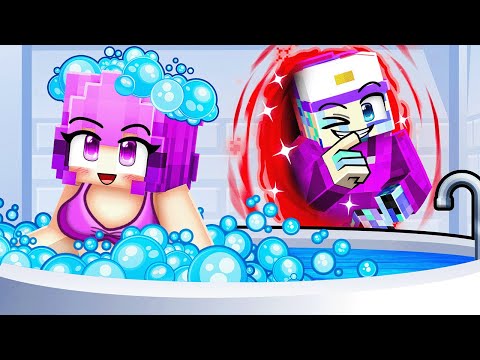 Using PORTAL MOD to SPY on My CRUSH in Minecraft!