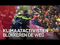 Terugkijken: een dag van klimaatblokkades op de Stadhouderskade