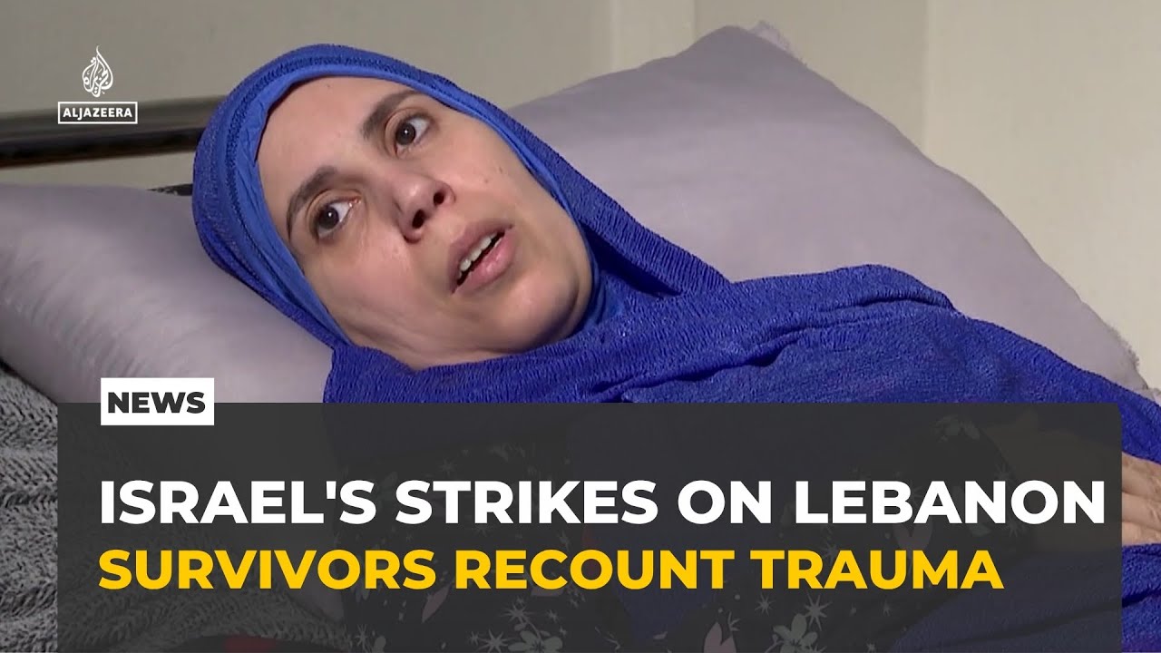 Israeli strike on Lebanon survivors recount trauma after deadly attacks