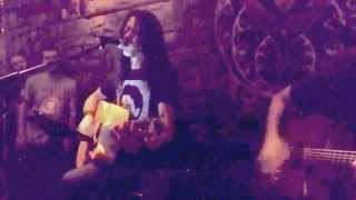GUS G &amp; MATS LEVÉN acoustic &quot;Long Way Down&quot; @ Irida rock bar Ioannina (Greece) [03.10.2014]