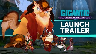 MOBA-шутер Gigantic: Rampage Edition поступил в продажу