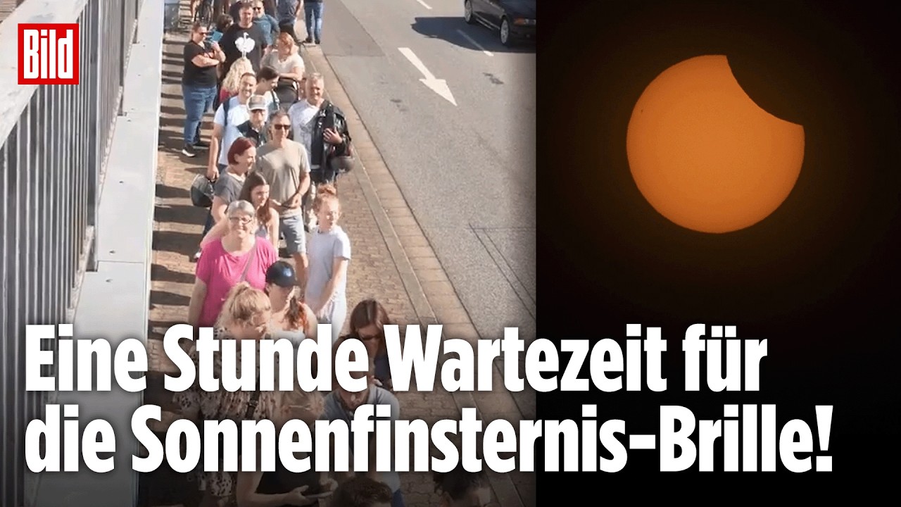 Sonnenfinsternis-Wahnsinn: Über 70 Kilometer Anfahrt für die Schutzbrille!