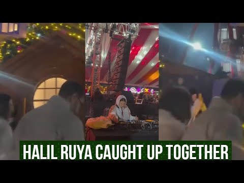 Halil Ibrahim Ceyhan and Ruya Coric Caught Up Together