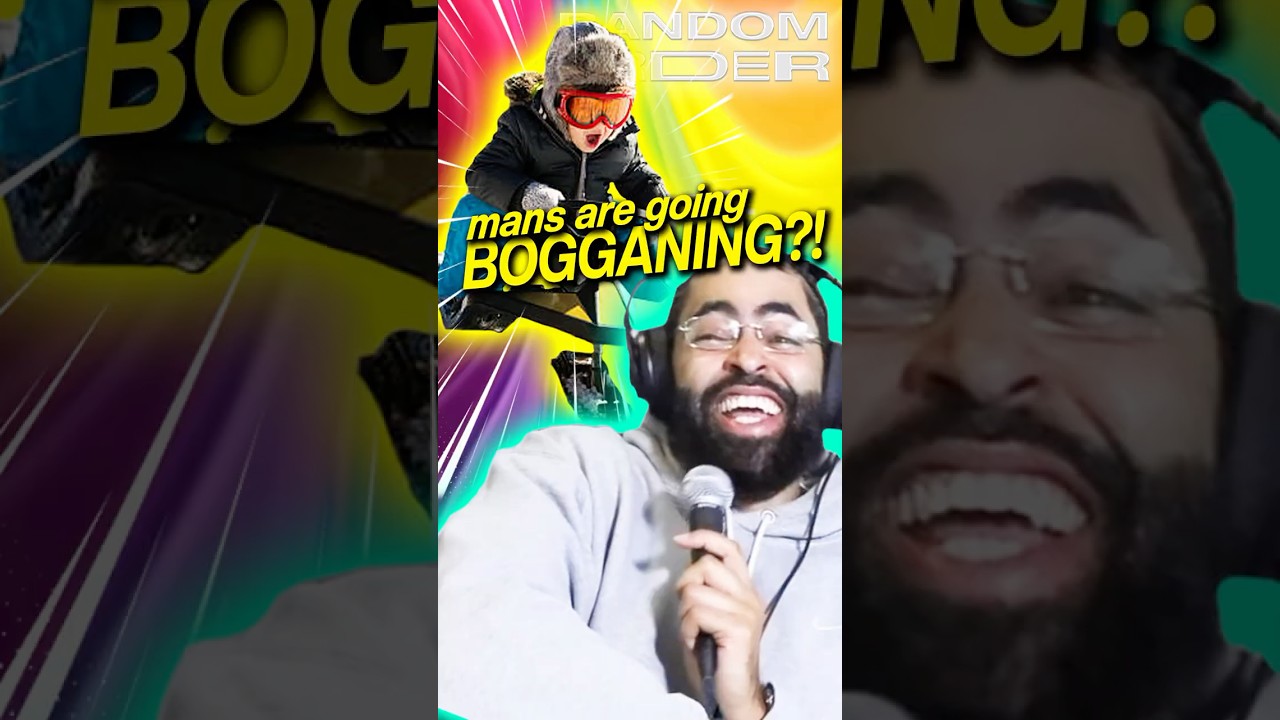 Tobogganing with Laundry Baskets