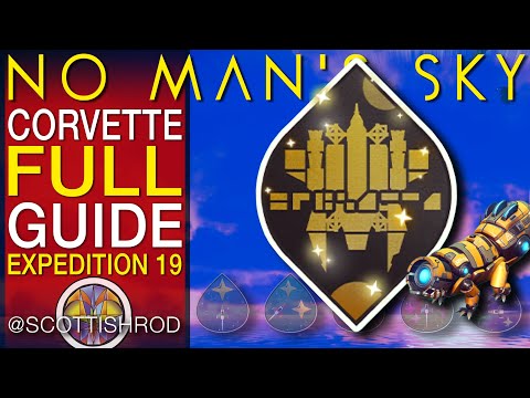Easily Do The Corvette Expedition 19 Fast - In 3 Hours?!!! - No Man's Sky Update NMS Scottish Rod