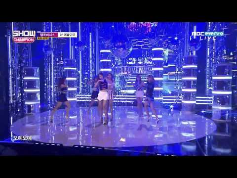 [Comeback Stage] Hello Venus - I'm ill @ Show Champion 150722 (1080p60fps)