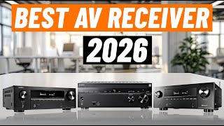 Best AV Receivers 2026 – Perfect for Movies, Music & Gaming!
