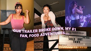 thuy - trailer broke down, my #1 fan, food adventure!  (girls like me dont cry tour)