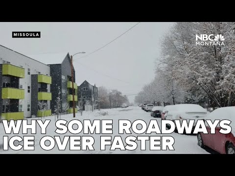 Microclimates Why some roadways ice over faster than others