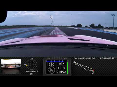 GT3 Paul Ricard Poleposition 2:02:14 GT OPEN AM Paul 2018 Driver Martin Konrad Mercedes AMG GT3