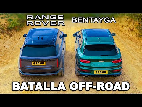 Nuevo Range Rover V8 vs Bentley Bentayga: ¡BATALLA OFF-ROAD!