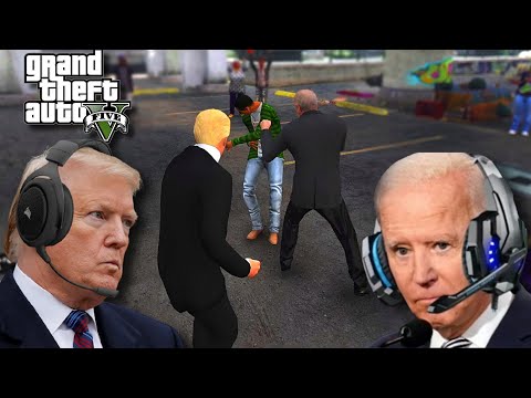 US Presidents go to the FIGHT CLUB in GTA 5