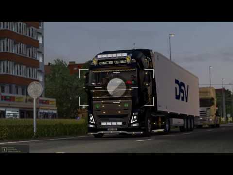 ETS2 Golden Trans Volvo FH16 540 Basel - Amsterdam
