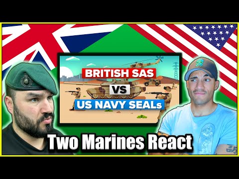 Two Marines React - British SAS vs US Navy SEALs