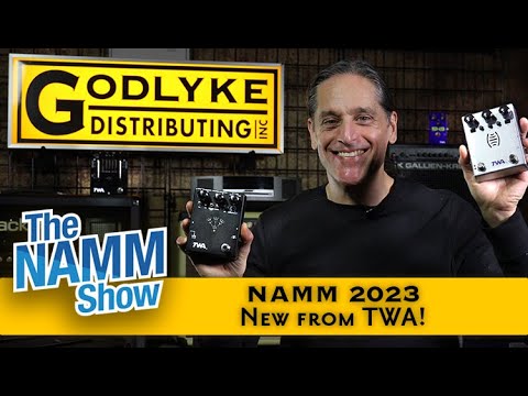 Kevin from Godlyke and TWA introduces NEW pedals for the 2023 NAMM Show