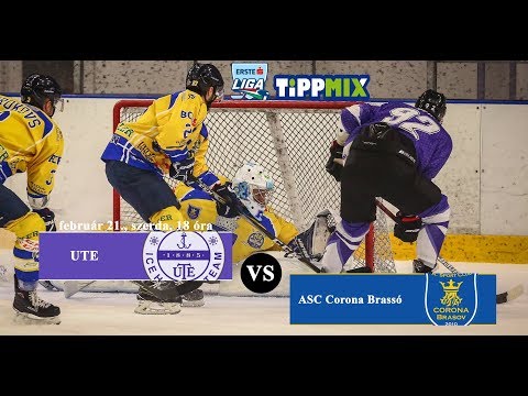 UTE - ASC Corona Brassó, rájátszás 1. mérkőzés