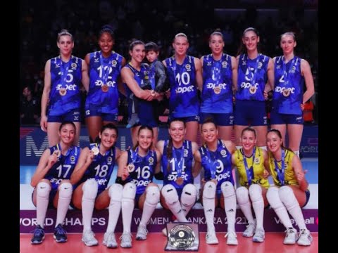 Arina Fedorovtseva | Game Highlights | 3rd place Club World Championship | Fenerbahce v Minas Itambe