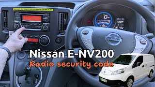 Nissan radio security code. How to enter and how to recover your lost security PIN code.
