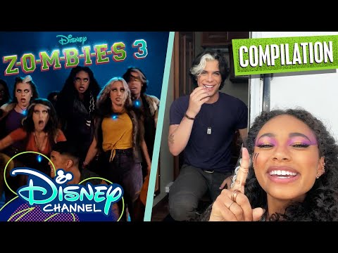 Every ZOMBIES 3 Day In My Life | Compilation | @disneychannelmusic