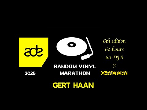 ADE Random Vinyl Marathon 2025 - Gert Haan