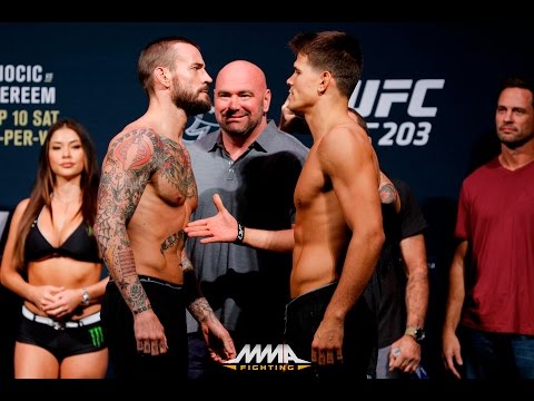 UFC 203 Weigh-Ins: CM Punk Refuses to Shake Mickey Gall's Hand