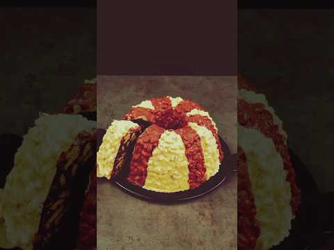 No Bake Chocolate Biscuit Cake Recipe #shorts #chocolate