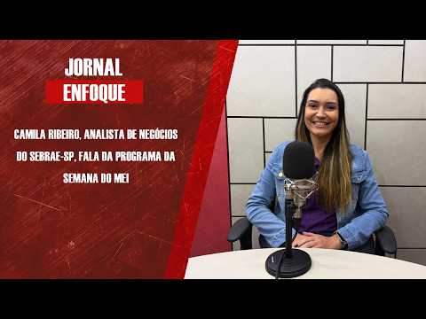Camila Ribeiro, analista de negócios do Sebrae-SP, fala da programa da Semana do MEI