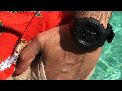 CasiOak!  Better in hand than u think!  Casio G-Shock 2100 unboxing!  The Blacked Out CasioAP!