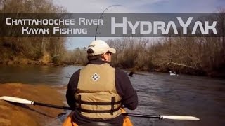 preview picture of video 'Chattahoochee River Kayak Fishing'
