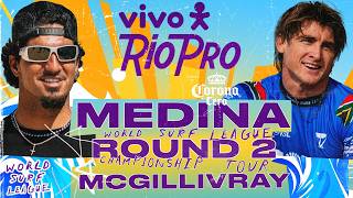 Gabriel Medina vs Matthew McGillivray | VIVO Rio Pro presented by Corona Cero 2026 Round 2