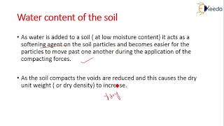 Factors Affecting the Compaction-Compaction of Soils and Soil Exploration-Geotechnical Engineering 1