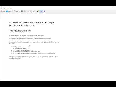 Windows Unquoted Service Paths + FIX - Privilege Escalation
